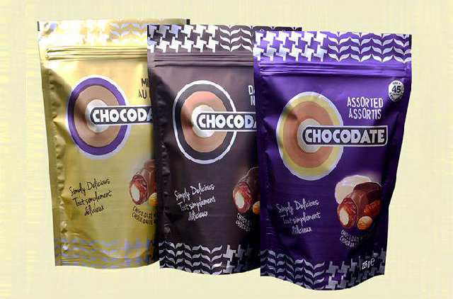 拉鏈袋巧克力包裝方案